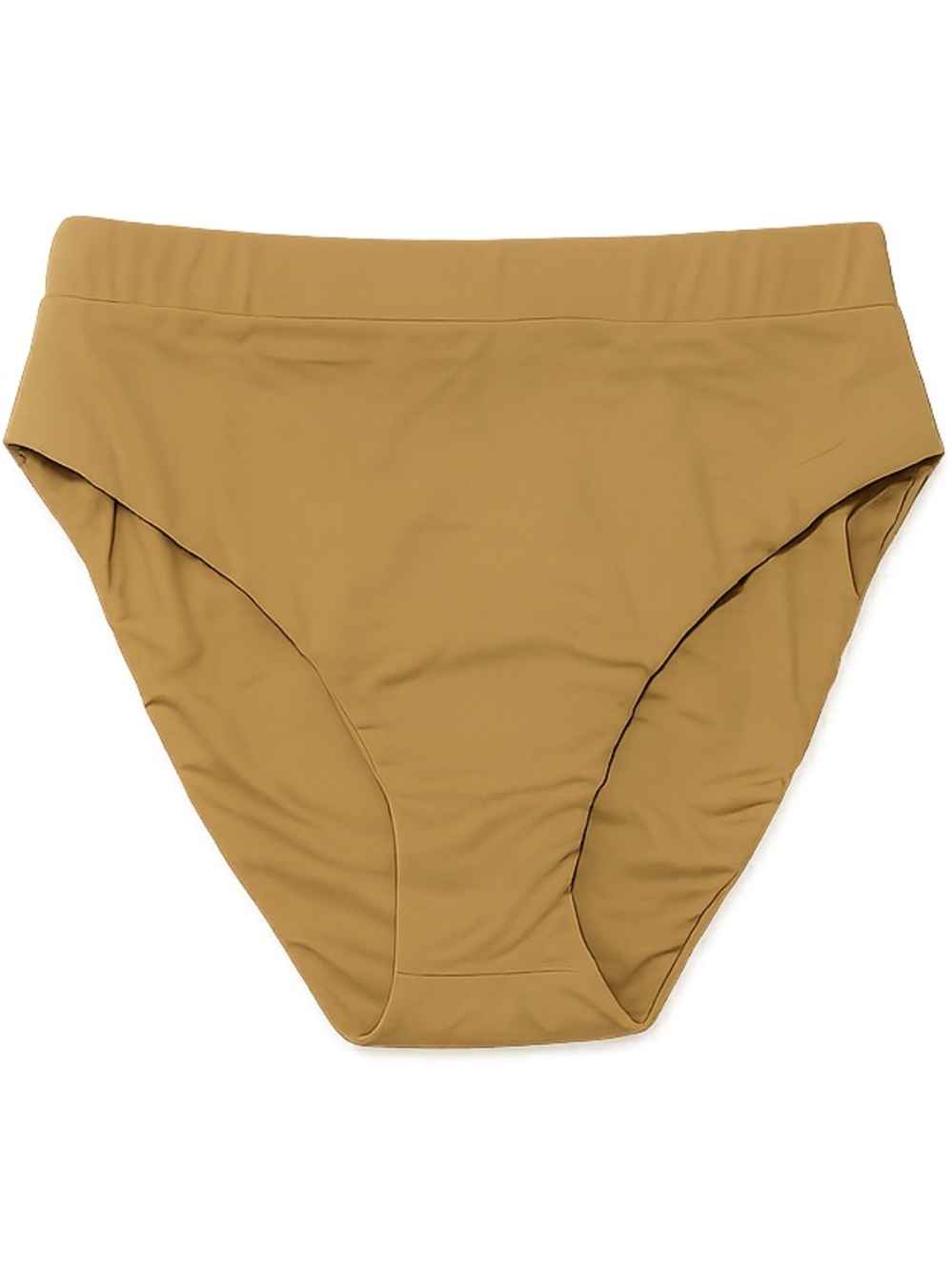 NWOT MYRASWIM Mustard High-Waist Bikini Bottom Small